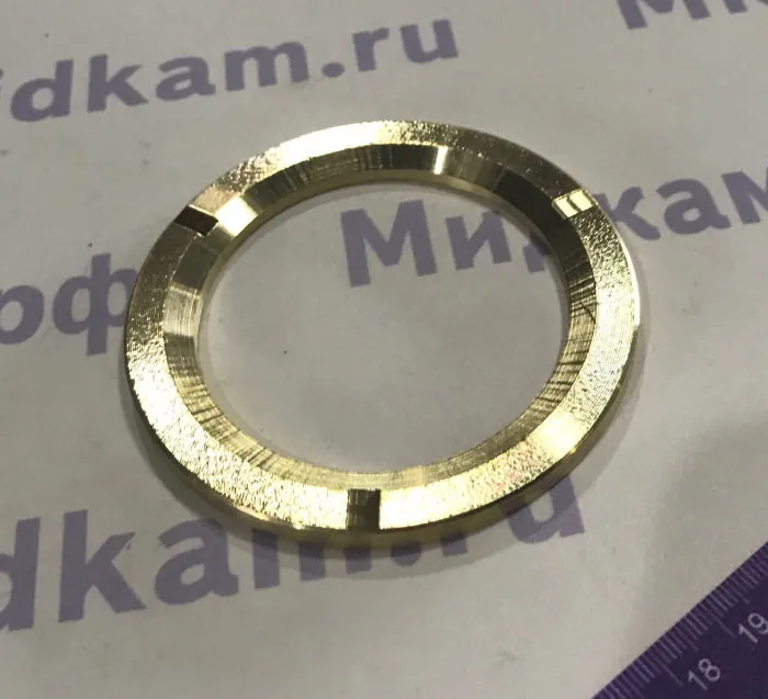 Шайба упорного кольца цапфы ( латунь )