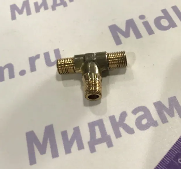 Тройник М10хК10хМ10 голый