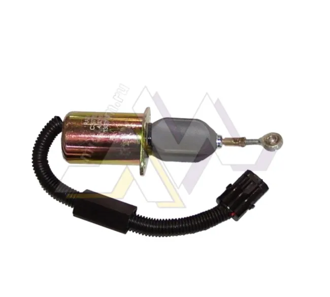 Соленоид ТНВД (Клапан отсечки топлива электромагнитный 24V) 6BT, 6CT, EQB210-20