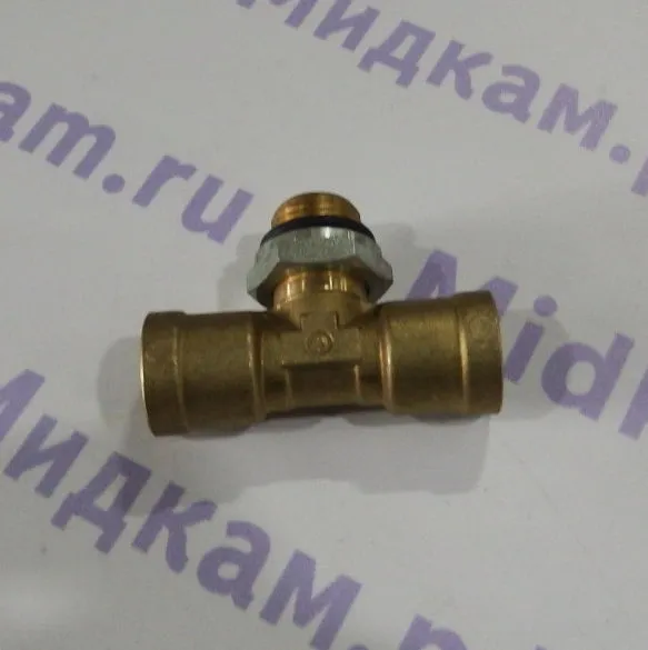 Тройник В12 х М16 х В12 (под пластмассовую трубку Ф12)