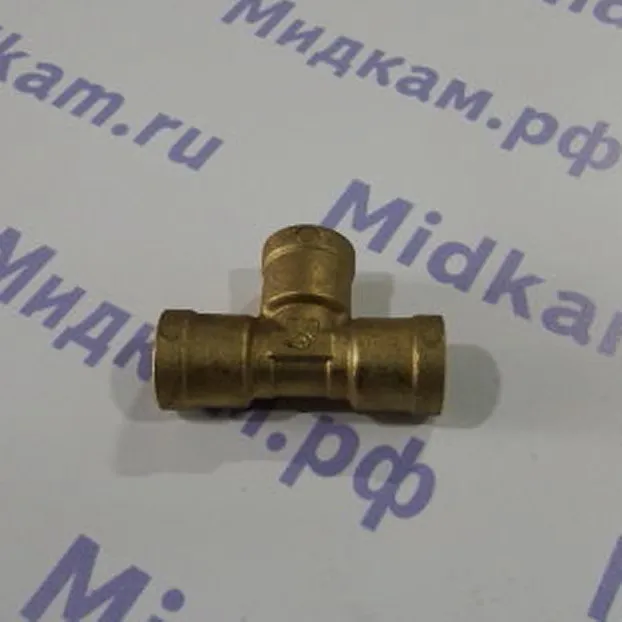 Тройник В12 x В12 x В12 в сборе (под пластиковую трубку ф12)