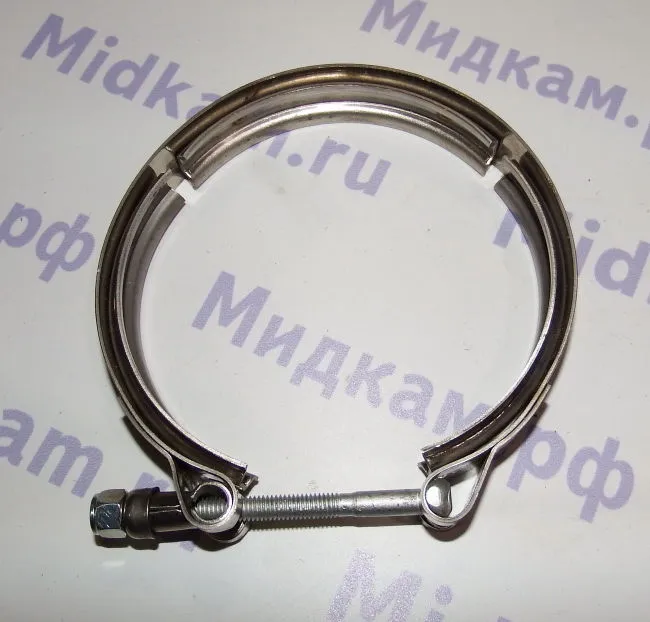 Хомут ленточный  V-образный (115 мм.)