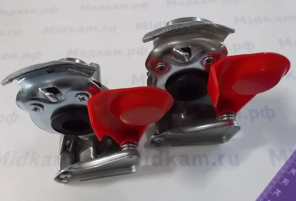 Головка ПАЛМ из 2-х (М16х1,5) КРАСНЫЕ / Турция