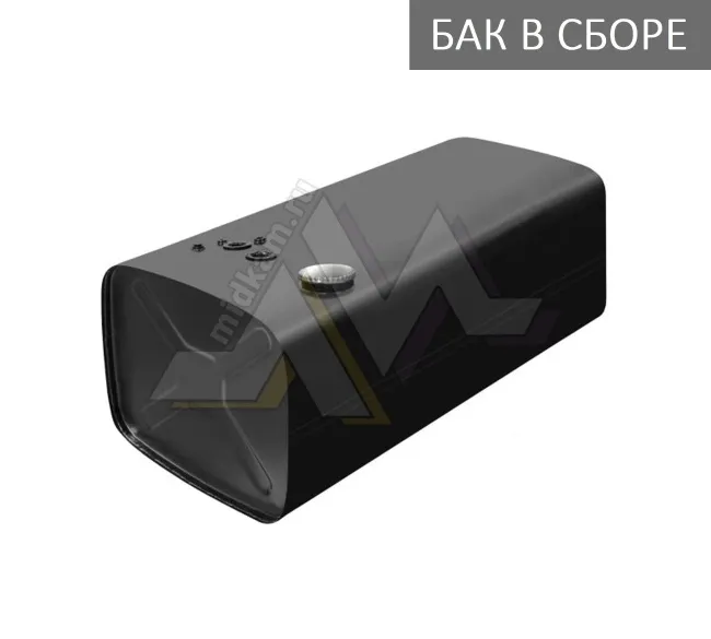 Бак топливный в сборе 500л. 1630*530*650 (дл*выс*шир) с Т/З, низкая горл, полуоб крышка / КМЗ (№11)