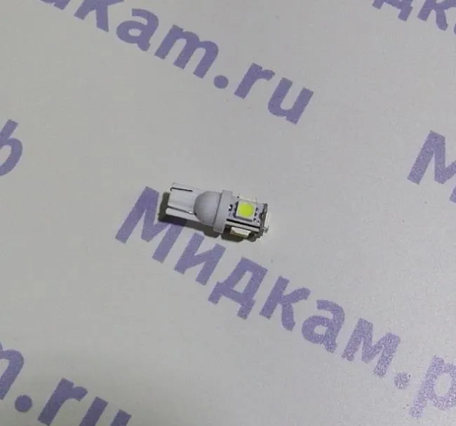 Лампа  24х5 (габарита)  (5-ти светодиодная / без цоколя)