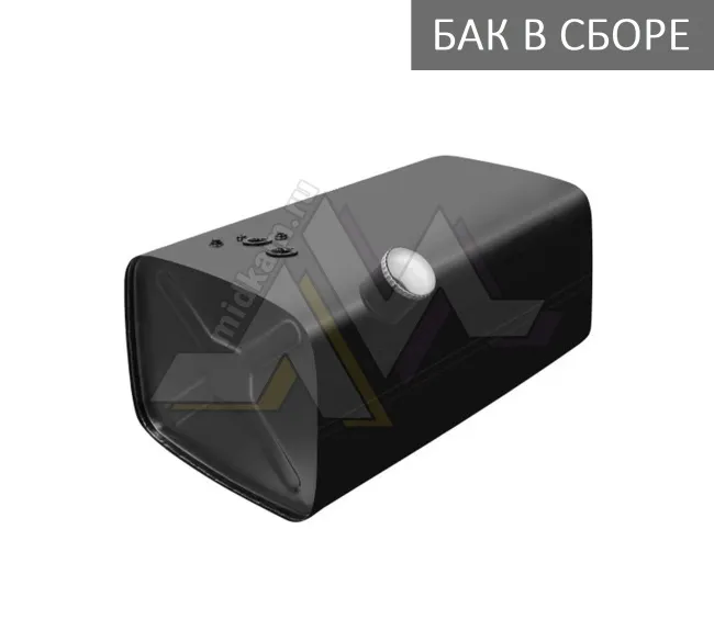 Бак топливный в сборе 350л. 1150*530*650 (дл*выс*шир) с Т/З, высокая горл, полуоб крышка / КМЗ (№10)