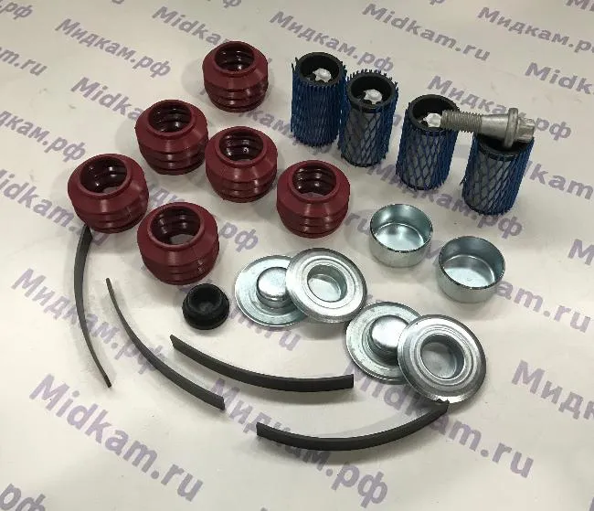 Рк суппорта HALDEX (к-т пыльников с направляющими)