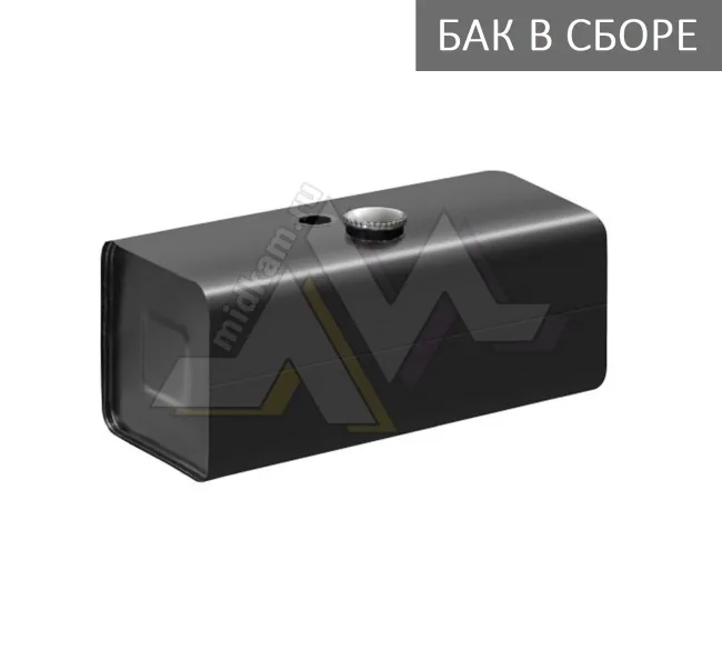 Бак топливный в сборе 170л.  950*400*490 ЕВРО (дл*выс*шир) с Т/З, низ горл, полуоб крыш / КМЗ (№1 ЕВ