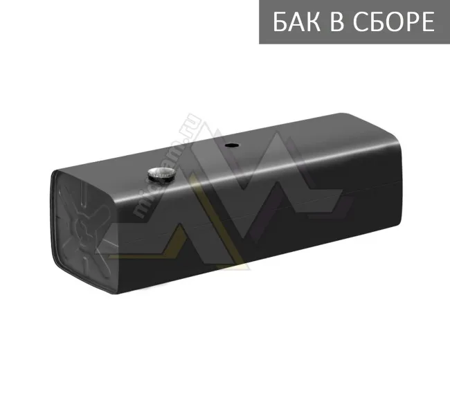 Бак топливный в сборе 800л. 2040*660*660 ЕВРО (дл*выс*шир) с Т/З, низ горл, пол крыш / КМЗ (№9 ЕВ)