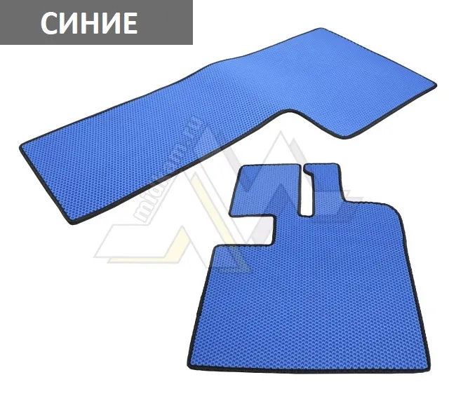 Коврики кабины из  (2-х) Евро с вырезом под педаль ( тормоз + газ ) / ЭВА