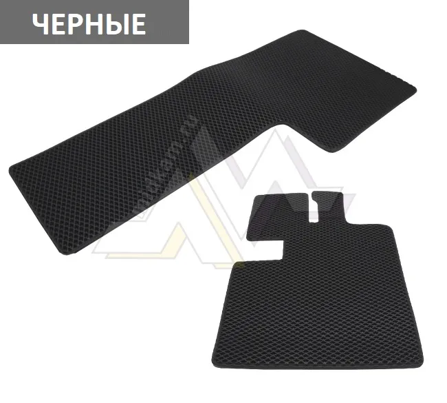 Коврики кабины из  (2-х) Евро с вырезом под педаль ( газ ) / ЭВА