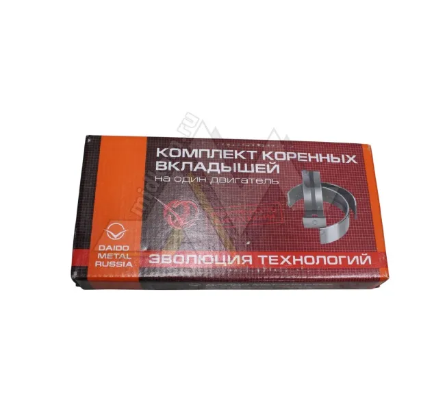 Вкладыши КАМАЗ (Евро-3,4,5) Р01 коренные (0,25) / Дайдо Металл Русь