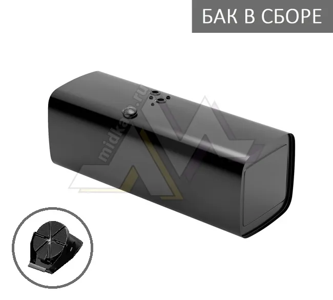 Бак топливный в сборе 700л. 1750*650*650 (дл*выс*шир) с Т/З, выс горл, откид крышка / Бакор (№8)