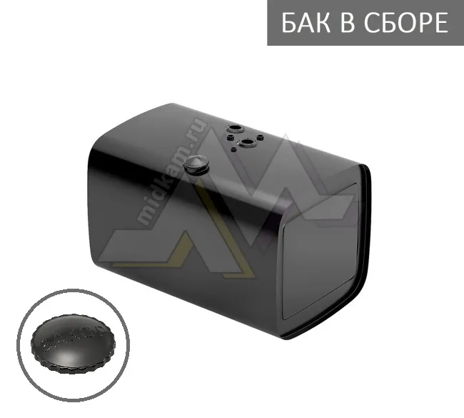 Бак топливный в сборе 370л. 1000*650*650 (дл*выс*шир) с Т/З, низ горл, полуоб. крышка / Бакор (№10)