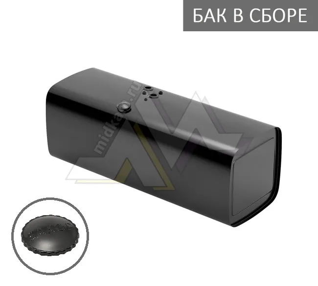 Бак топливный в сборе 700л. 1750*650*650 (дл*выс*шир) с Т/З, низкая горл, полуоб крышка / Бакор (№8)