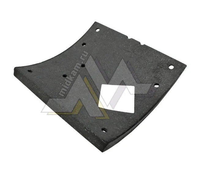 Накладка тормозная  (ширина = 220мм) DZ9112340063 / Shaanxi Hande Axle Co., Ltd