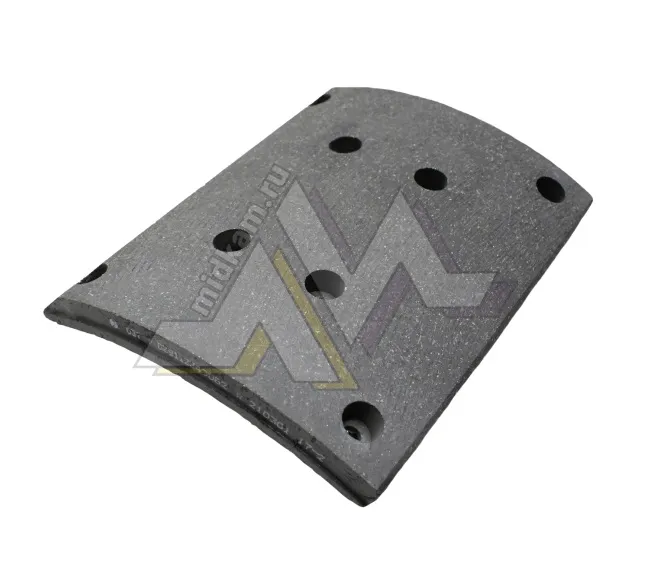 Накладка тормозная  (ширина = 220мм) DZ9112340062 / Shaanxi Hande Axle Co., Ltd