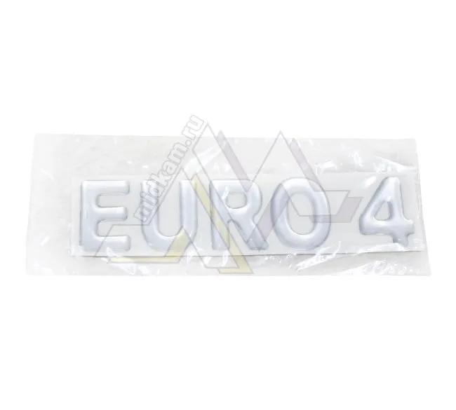 Табличка объемная EURO-4 / серебро
