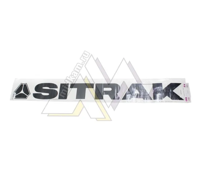 Эмблема "SITRAK" (10х100)