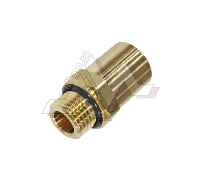 Переходник В10 х М14 ( под пластиковую трубку Ф10 )