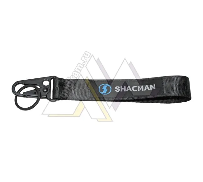 Брелок "SHACMAN" с карабином 25х150