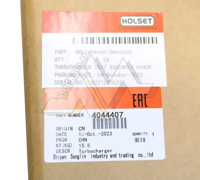 Турбокомпрессор HOLSET HX40W ISLe310,ISLe325 Евро-3 / г.Москва