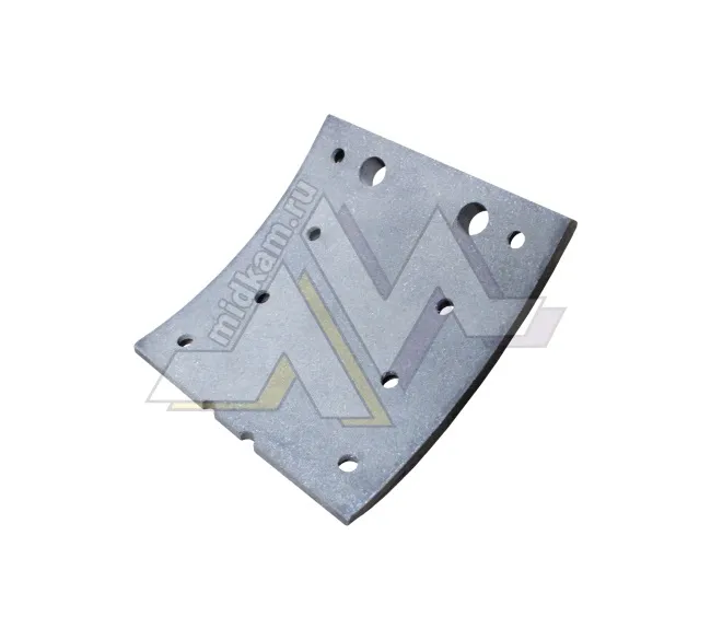 Накладка тормозная  (ширина = 160мм) 81.50221.0943 / Shaanxi Hande Axle Co., Ltd