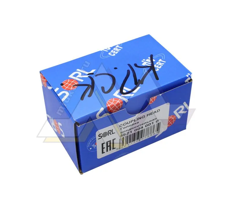 Головка ПАЛМ (М22х1,5) с клапаном красная / SORL