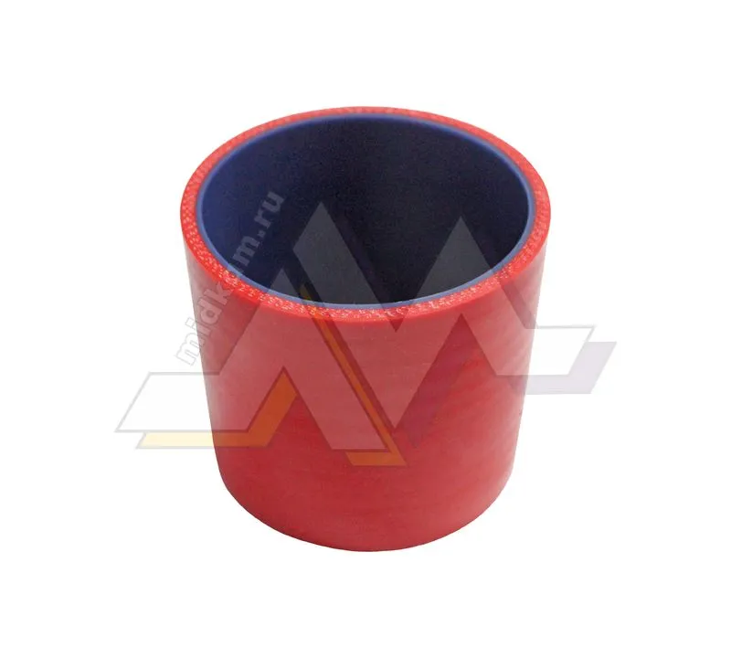 Рукав Интеркулера Красный силикон / ПромТехПласт